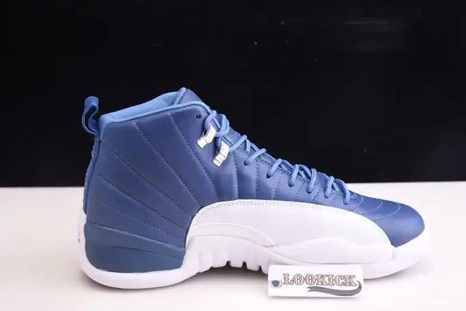 Rep 12 Jordan Retro Air Stone 130690-404 Blue 0603